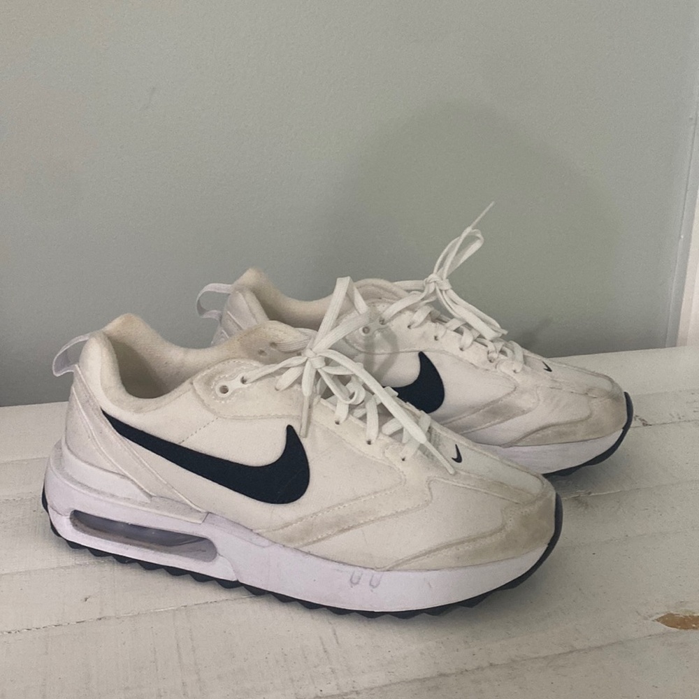 White Nike sneakers